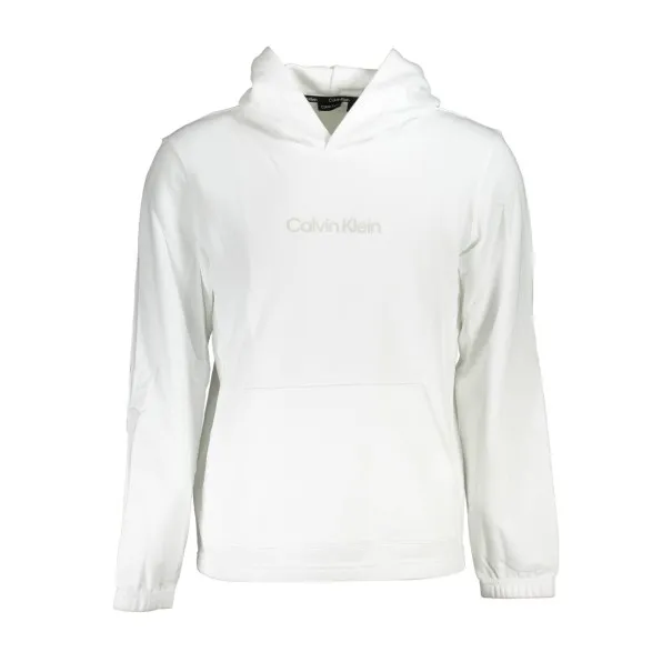 SWEAT-SHIRT HOMME BLANC SANS ZIP CALVIN KLEIN - CALVIN KLEIN