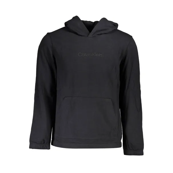 CALVIN KLEIN SWEAT SANS ZIP NOIR HOMME - CALVIN KLEIN
