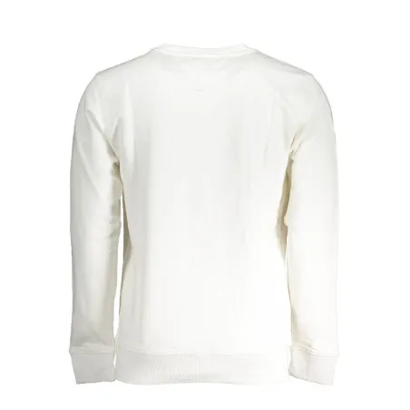 SWEAT-SHIRT BLANC SANS ZIP TOMMY HILFIGER HOMME - TOMMY HILFIGER