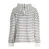 SWEAT-SHIRT FEMME ZIPPÉ BLANC NORTH SAILS - NORTH SAILS