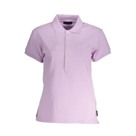 POLO FEMME MANCHES COURTES NORTH SAILS ROSE - NORTH SAILS