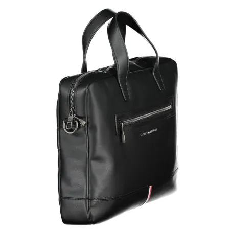 SERVIETTE TOMMY HILFIGER HOMME NOIR - TOMMY HILFIGER