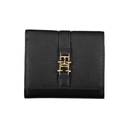 PORTEFEUILLE FEMME TOMMY HILFIGER NOIR - TOMMY HILFIGER