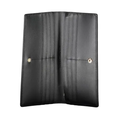 PORTEFEUILLE FEMME TOMMY HILFIGER NOIR - TOMMY HILFIGER