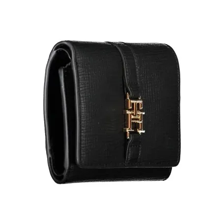 PORTEFEUILLE FEMME TOMMY HILFIGER NOIR - TOMMY HILFIGER