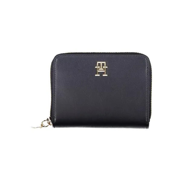 TOMMY HILFIGER PORTEFEUILLE FEMME BLEU - TOMMY HILFIGER