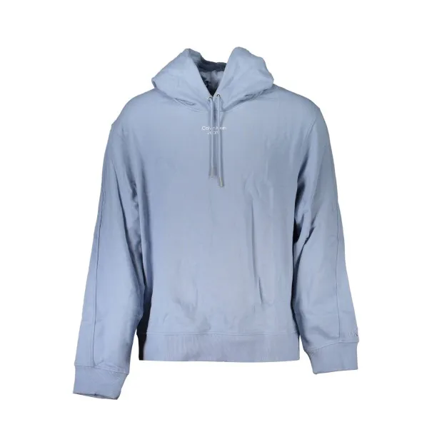 CALVIN KLEIN SWEAT SANS ZIP HOMME BLEU - CALVIN KLEIN