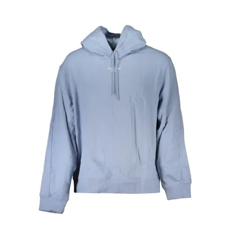 CALVIN KLEIN SWEAT SANS ZIP HOMME BLEU - CALVIN KLEIN