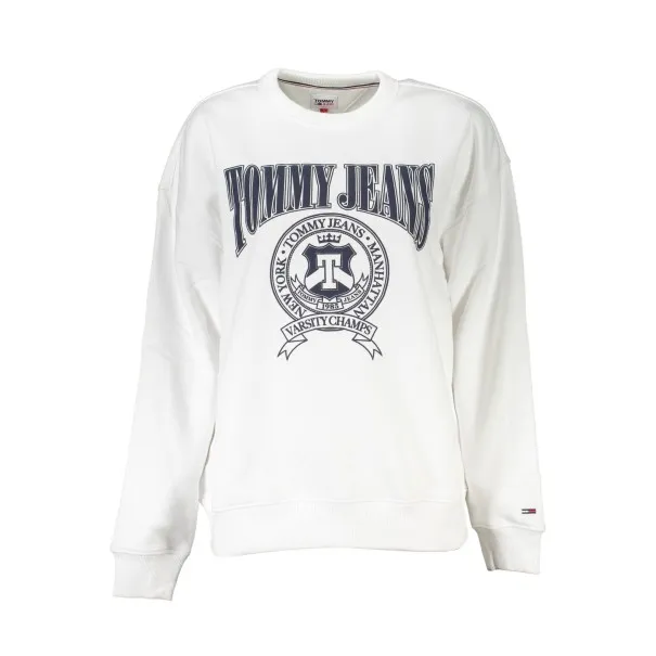 SWEAT-SHIRT FEMME BLANC SANS ZIP TOMMY HILFIGER - TOMMY HILFIGER