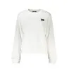 CAVALLI CLASS SWEAT SANS ZIP FEMME BLANC - CAVALLI CLASS