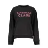CAVALLI CLASS SWEAT-SHIRT NOIR SANS ZIP - CAVALLI CLASS