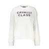 CAVALLI CLASS SWEAT SANS ZIP FEMME BLANC - CAVALLI CLASS