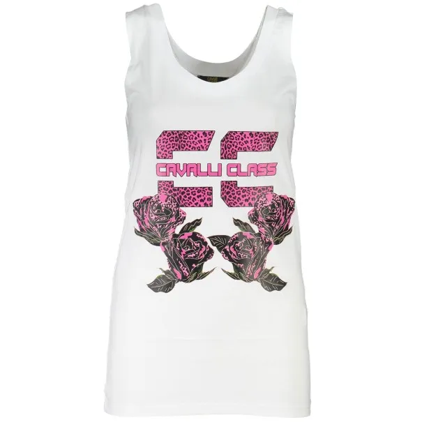 CAVALLI CLASS DÉBARDEUR FEMME BLANC - CAVALLI CLASS