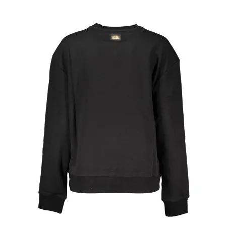 CAVALLI CLASS SWEAT-SHIRT NOIR SANS ZIP - CAVALLI CLASS