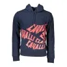 CAVALLI CLASS SWEAT SANS ZIP HOMME BLEU - CAVALLI CLASS