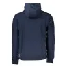CAVALLI CLASS SWEAT SANS ZIP HOMME BLEU - CAVALLI CLASS