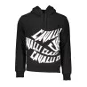 CAVALLI CLASS SWEAT SANS ZIP NOIR HOMME - CAVALLI CLASS