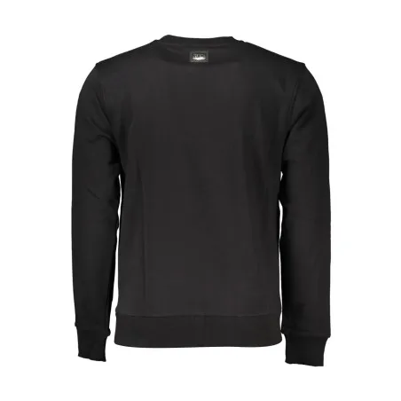 CAVALLI CLASS SWEAT SANS ZIP NOIR HOMME - CAVALLI CLASS