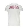 CAVALLI CLASS POLO MANCHES COURTES HOMME BLANC - CAVALLI CLASS