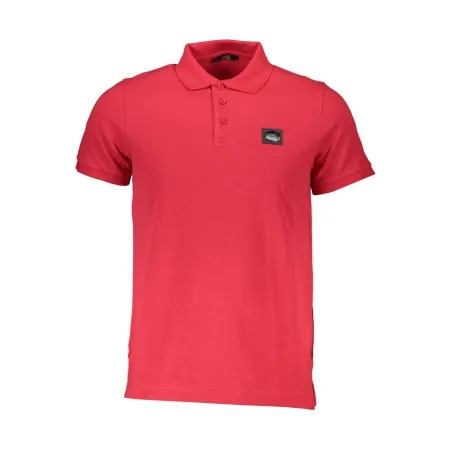 CAVALLI CLASS POLO MANCHES COURTES HOMME ROUGE - CAVALLI CLASS