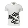 CAVALLI CLASS POLO MANCHES COURTES HOMME BLANC - CAVALLI CLASS