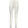 CALVIN KLEIN JEANS EN DENIM POUR FEMME BLANC - CALVIN KLEIN