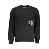 CALVIN KLEIN SWEAT SANS ZIP NOIR HOMME - CALVIN KLEIN