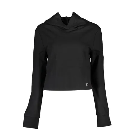 CALVIN KLEIN SWEAT SANS ZIP FEMME NOIR - CALVIN KLEIN