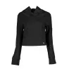 CALVIN KLEIN SWEAT SANS ZIP FEMME NOIR - CALVIN KLEIN