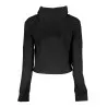 CALVIN KLEIN SWEAT SANS ZIP FEMME NOIR - CALVIN KLEIN