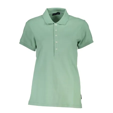 NORTH SAILS POLO MANCHES COURTES FEMME VERT - NORTH SAILS