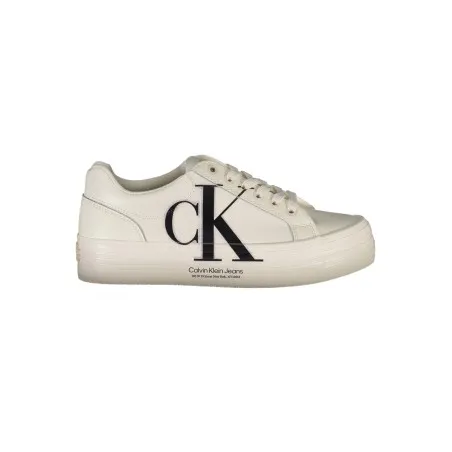 CHAUSSURES DE SPORT FEMME CALVIN KLEIN BLANCHES - CALVIN KLEIN
