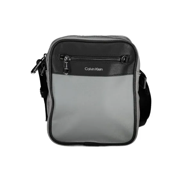 SAC À BANDOULIÈRE HOMME GRIS CALVIN KLEIN - CALVIN KLEIN