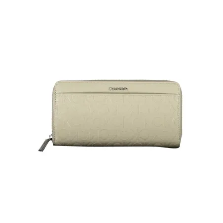 PORTEFEUILLE CALVIN KLEIN BEIGE POUR FEMME - CALVIN KLEIN