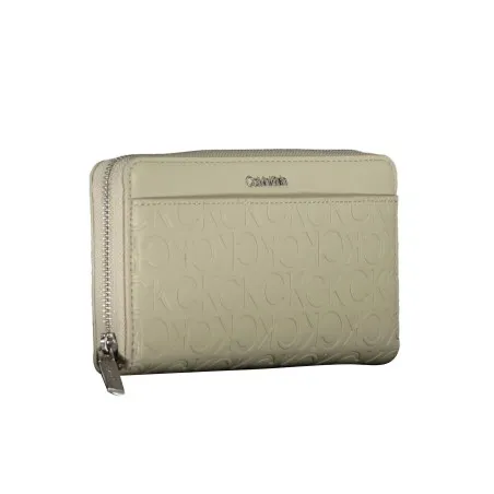 PORTEFEUILLE CALVIN KLEIN BEIGE POUR FEMME - CALVIN KLEIN