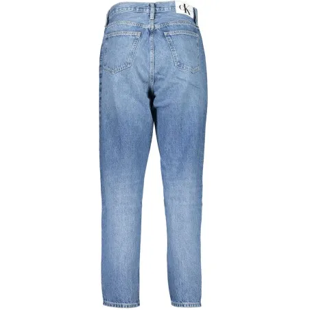 CALVIN KLEIN JEANS EN DENIM POUR FEMME BLEU CLAIR - CALVIN KLEIN