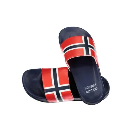 NORWAY 1963 CHAUSSURES PANTOUFLES HOMME BLEUES - NORWAY 1963