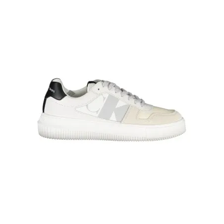 CHAUSSURES DE SPORT POUR FEMMES CALVIN KLEIN BLANCHES - CALVIN KLEIN