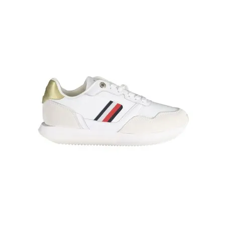 CHAUSSURES DE SPORT POUR FEMMES TOMMY HILFIGER BLANCHES - TOMMY HILFIGER