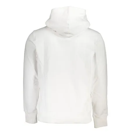 SWEAT-SHIRT SANS FERMETURE ÉCLAIR BLANC CALVIN KLEIN POUR HOMMES - CALVIN KLEIN