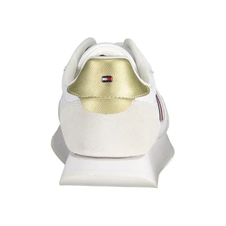 CHAUSSURES DE SPORT POUR FEMMES TOMMY HILFIGER BLANCHES - TOMMY HILFIGER