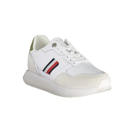 CHAUSSURES DE SPORT POUR FEMMES TOMMY HILFIGER BLANCHES - TOMMY HILFIGER