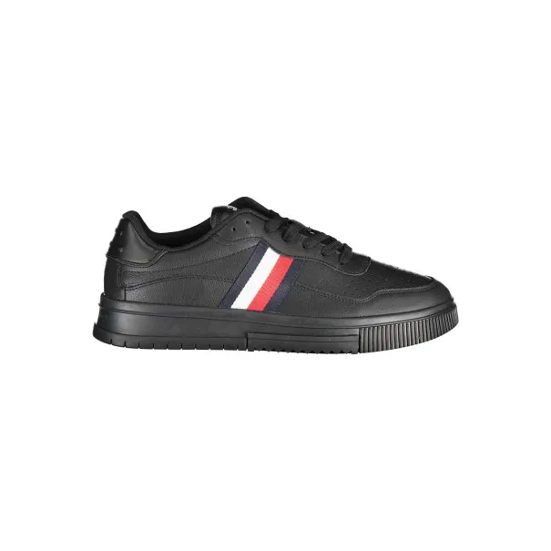 CHAUSSURES DE SPORT POUR HOMMES TOMMY HILFIGER NOIRES - TOMMY HILFIGER