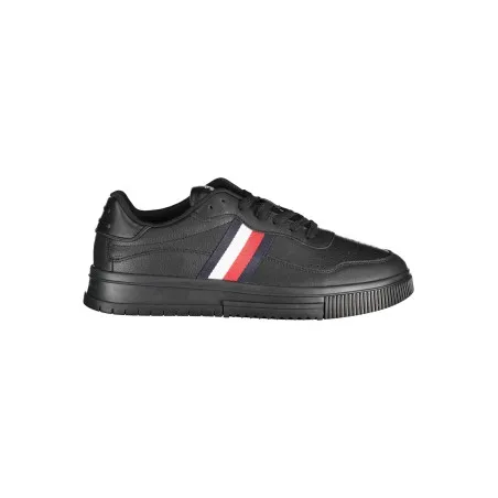 CHAUSSURES DE SPORT POUR HOMMES TOMMY HILFIGER NOIRES - TOMMY HILFIGER
