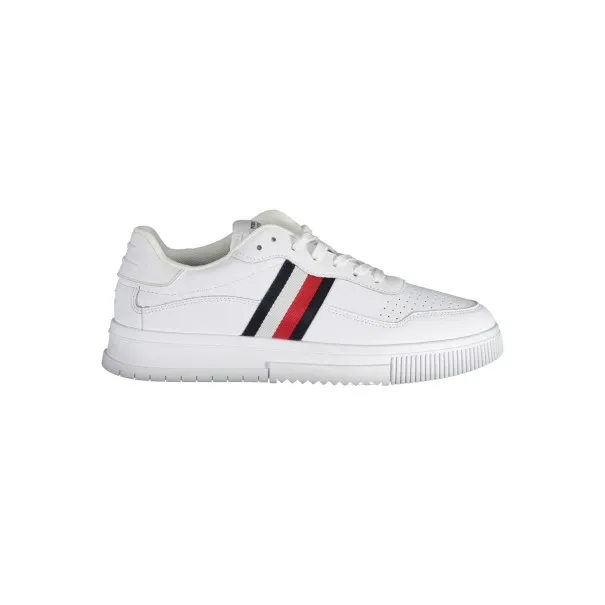 CHAUSSURES DE SPORT BLANCHES TOMMY HILFIGER POUR HOMMES - TOMMY HILFIGER