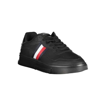 CHAUSSURES DE SPORT POUR HOMMES TOMMY HILFIGER NOIRES - TOMMY HILFIGER