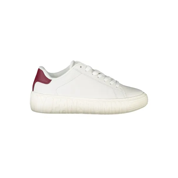 CHAUSSURES DE SPORT POUR FEMMES TOMMY HILFIGER BLANCHES - TOMMY HILFIGER