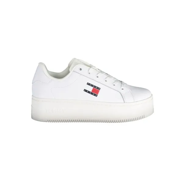 CHAUSSURES DE SPORT POUR FEMMES TOMMY HILFIGER BLANCHES - TOMMY HILFIGER