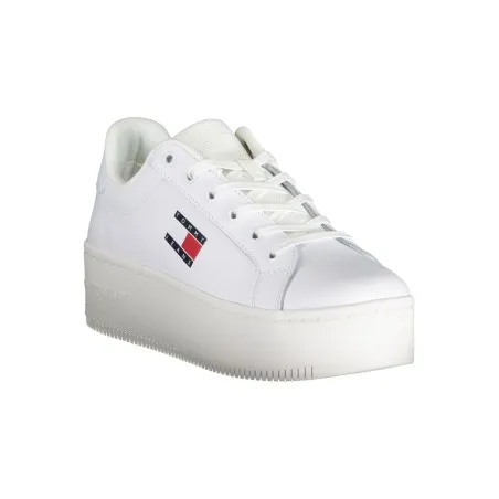 CHAUSSURES DE SPORT POUR FEMMES TOMMY HILFIGER BLANCHES - TOMMY HILFIGER