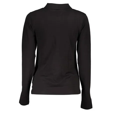 TOMMY HILFIGER POLO À MANCHES LONGUES FEMME NOIR - TOMMY HILFIGER